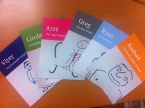 Persona cards - front