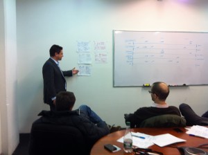 Marc, CEO of TheLadders, presenting his personas