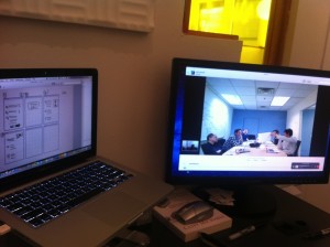 Remote design studio and collaborative sketching